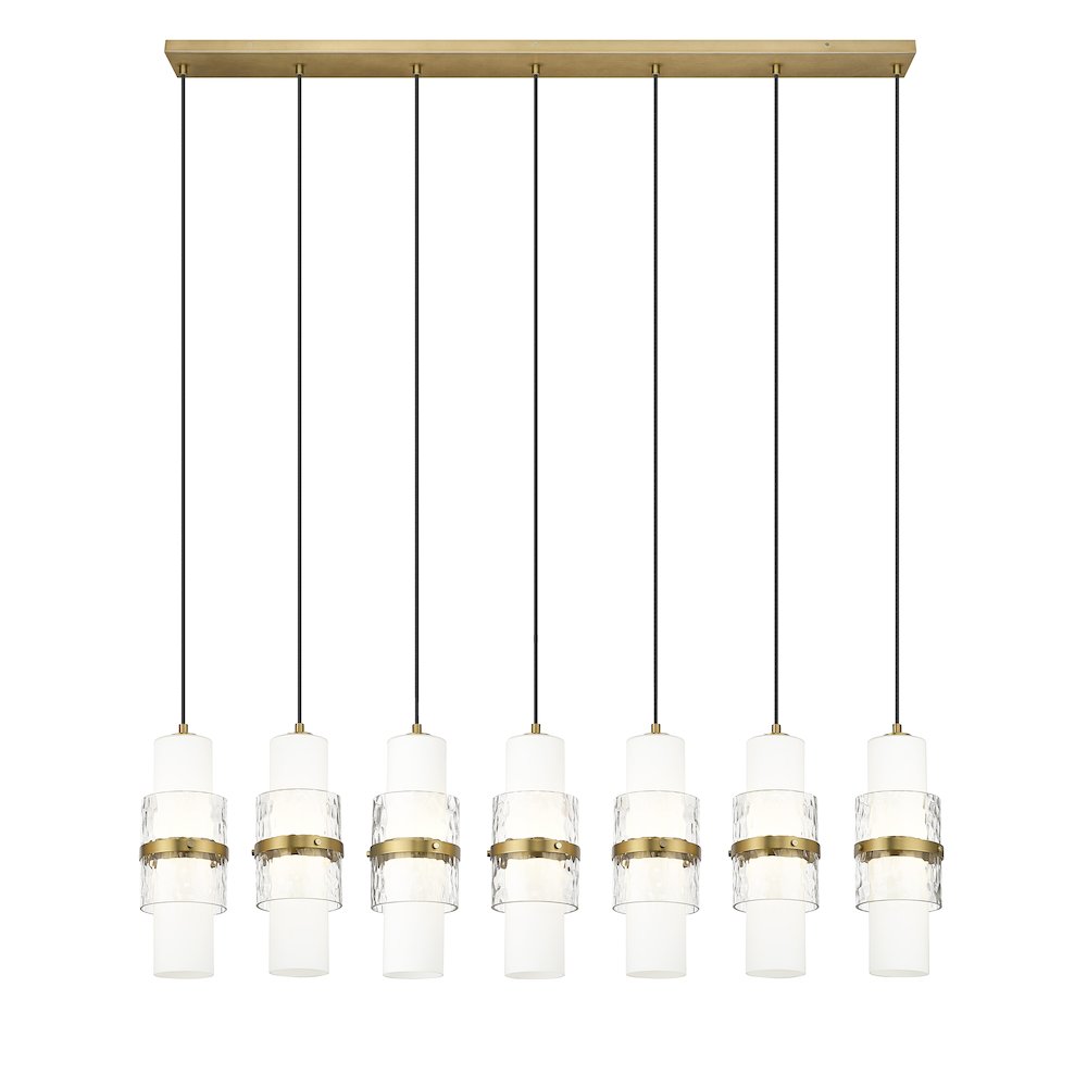 Z-Lite 7 Light Linear Chandelier