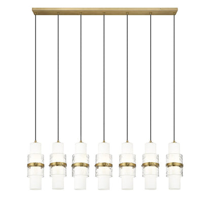 Z-Lite 7 Light Linear Chandelier