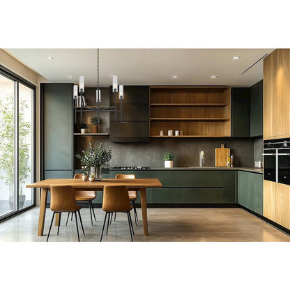 Z-Lite 5 Light Chandelier, Matte Black