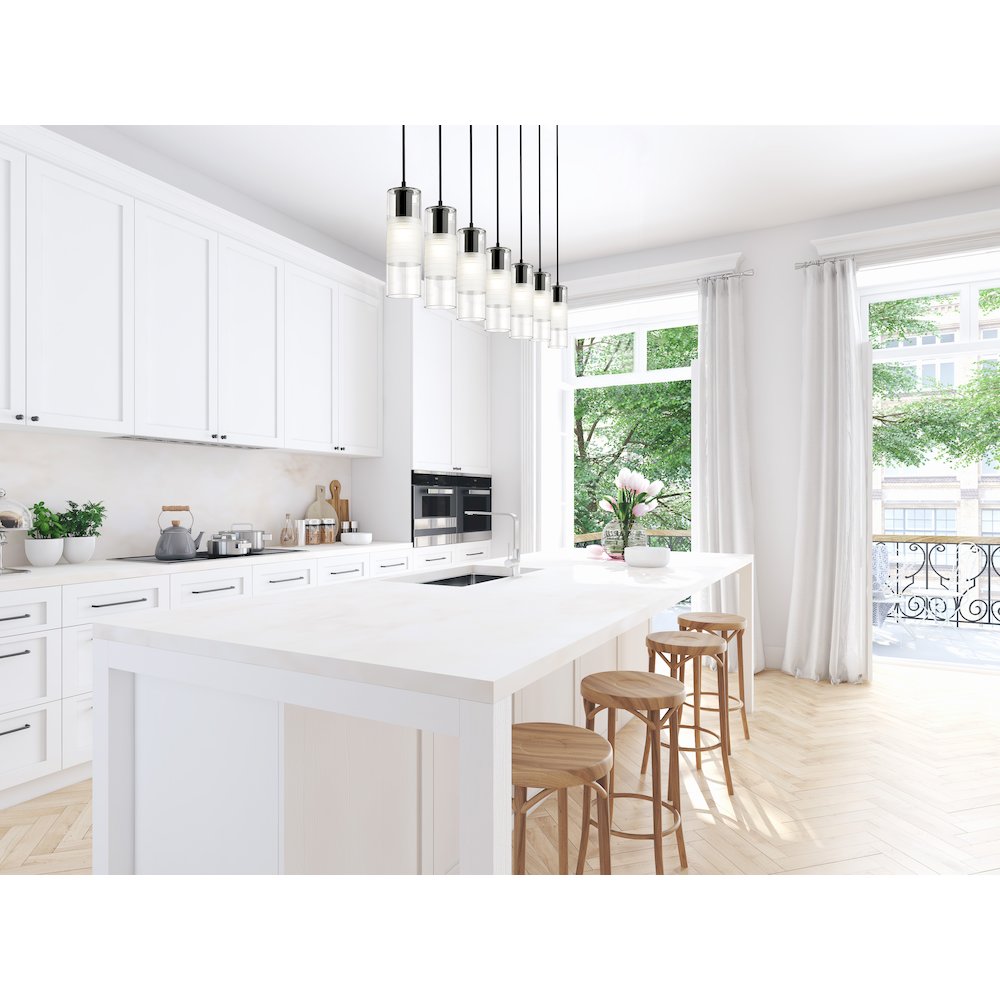 Z-Lite 7 Light Linear Chandelier