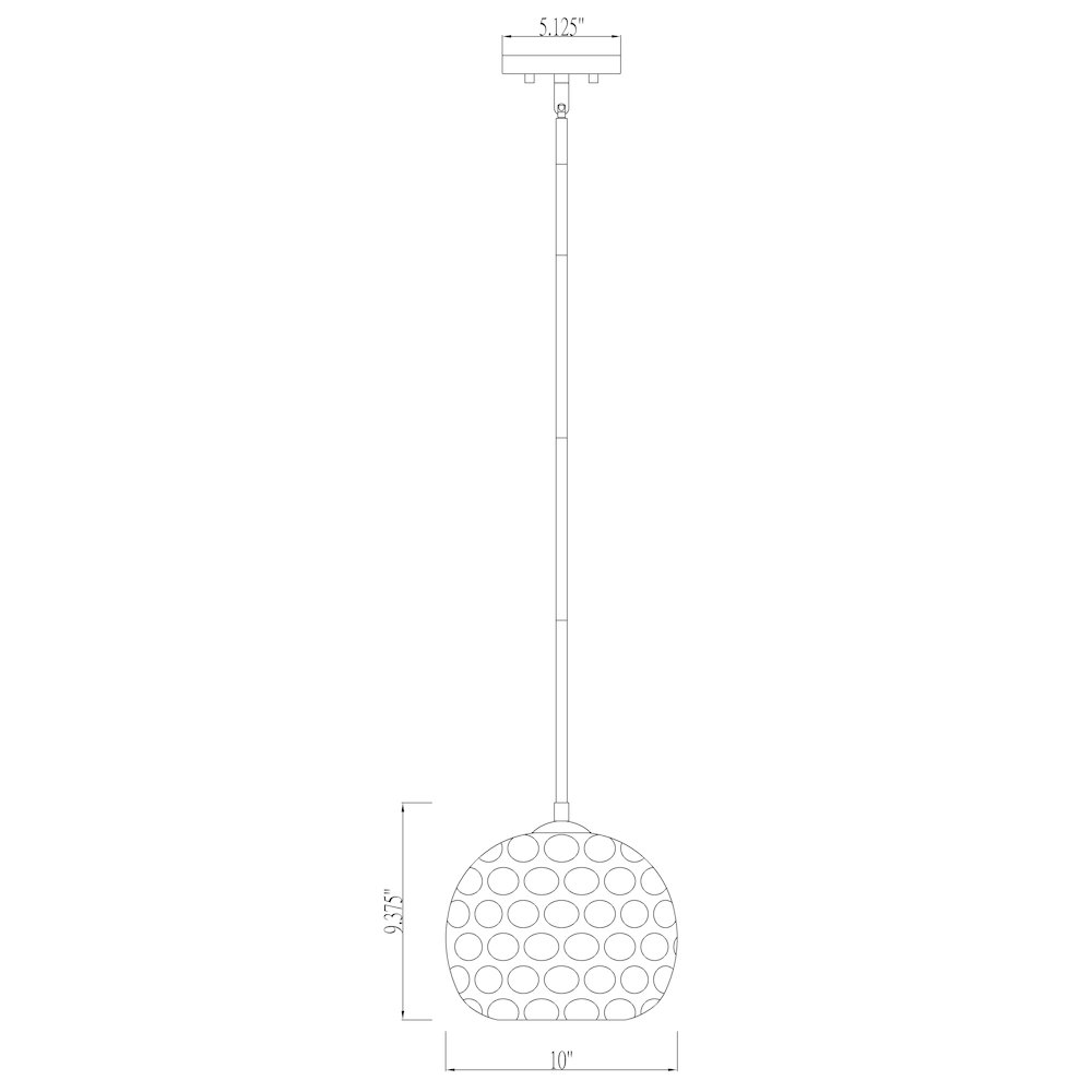 Z-Lite 1 Light Pendant