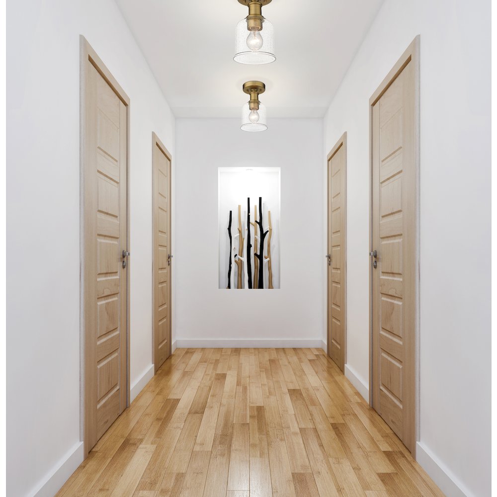 Z-Lite 1 Light Flush Mount