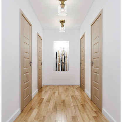 Z-Lite 1 Light Flush Mount