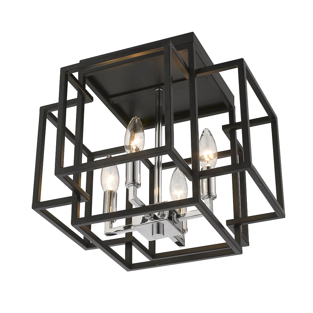 Z-Lite 4 Light Flush Mount
