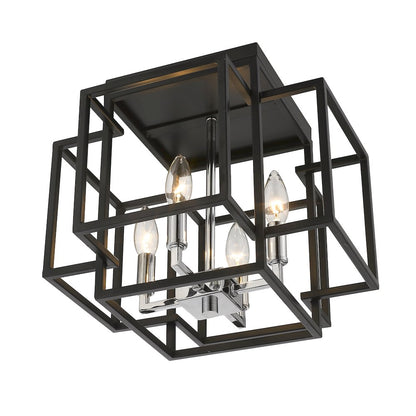 Z-Lite 4 Light Flush Mount