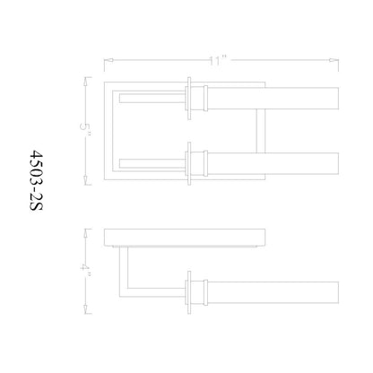 Z-Lite 1 Light Wall Sconce, Matte Black