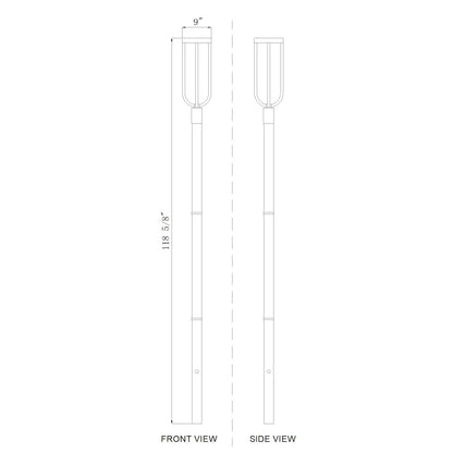 Z-Lite 1 Light Outdoor Post Mounted Fixture