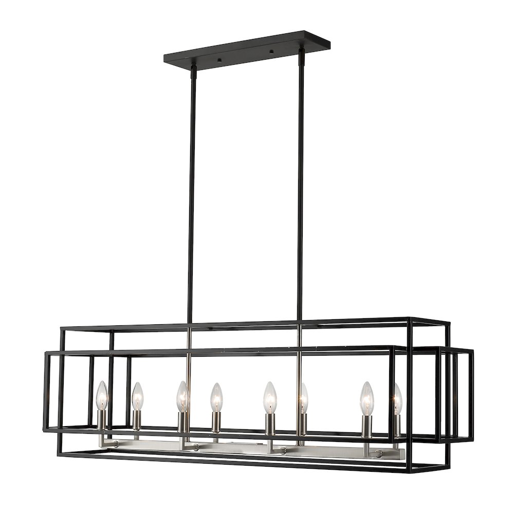 Z-Lite 8 Light Linear Chandelier