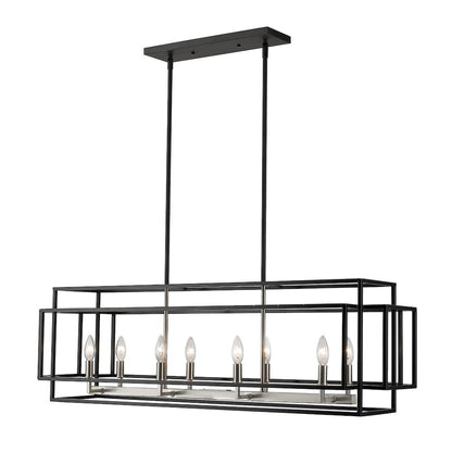 Z-Lite 8 Light Linear Chandelier