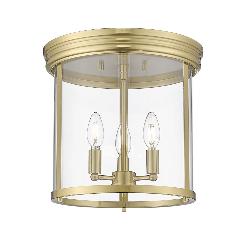 Z-Lite 3 Light Flush Mount