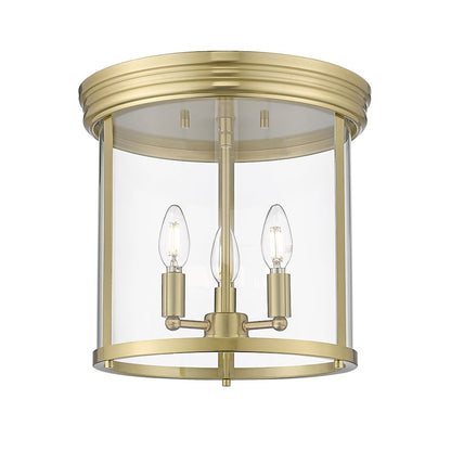 Z-Lite 3 Light Flush Mount