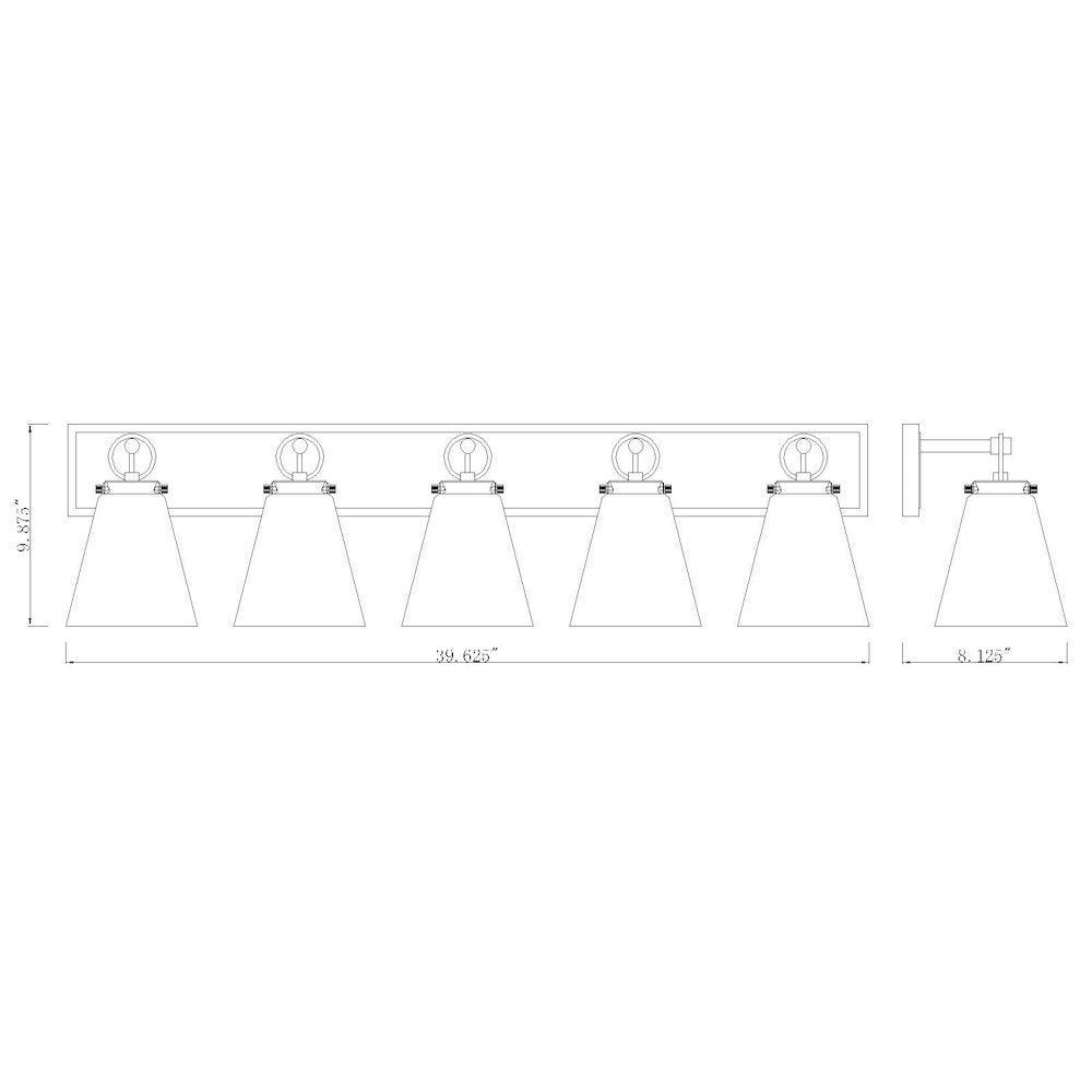 Z-Lite 5 Light Vanity
