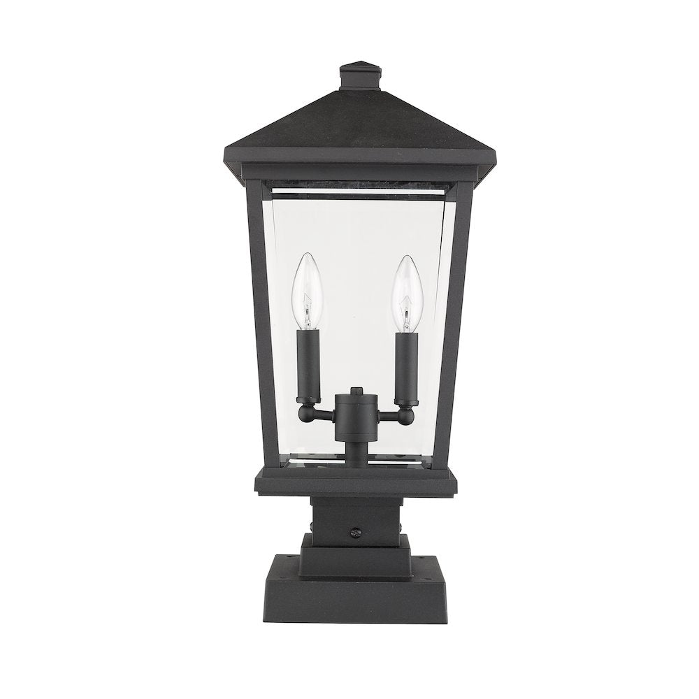 Z-Lite 2 Light Outdoor Pier Mounted Fixture