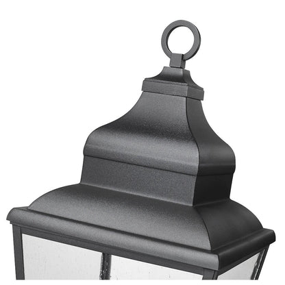 Z-Lite 3 Light Outdoor Post Mounted Fixture, Sand Black