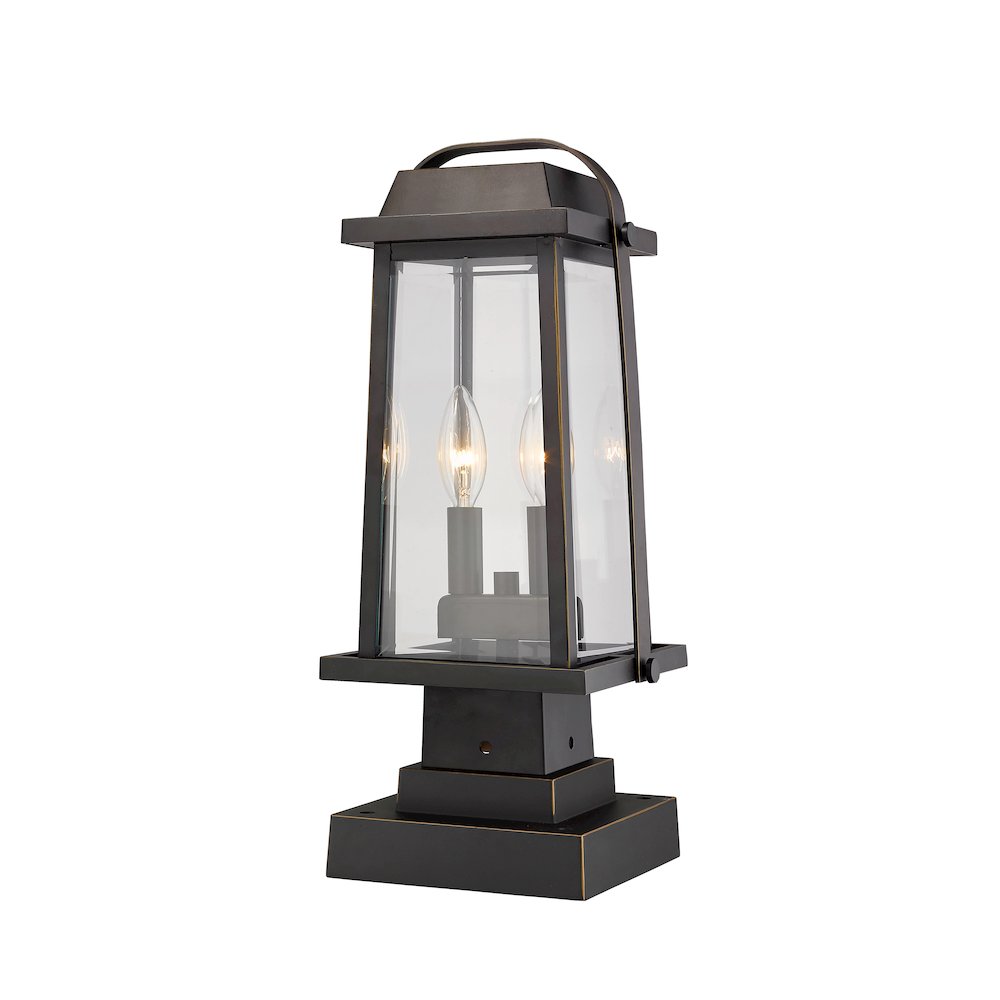 Z-Lite 2 Light Outdoor Pier Mounted Fixture