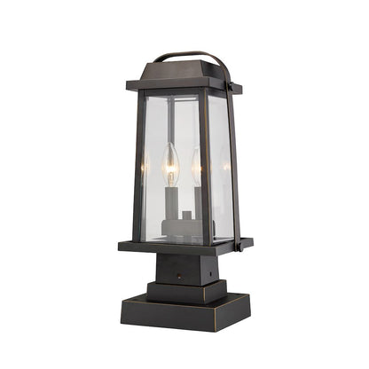Z-Lite 2 Light Outdoor Pier Mounted Fixture