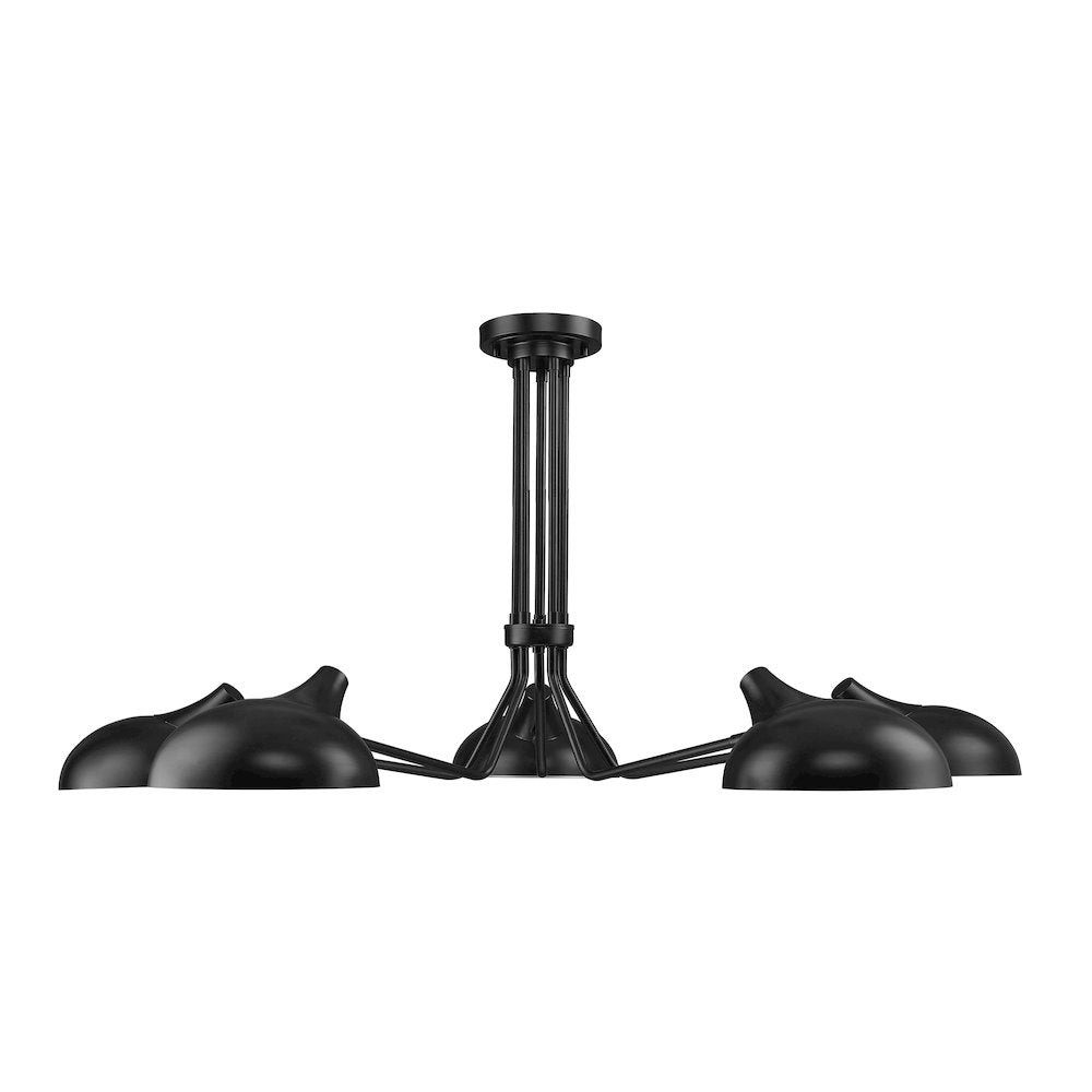 Z-Lite 5 Light Semi Flush Mount