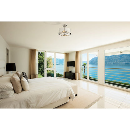Z-Lite 3 Light Semi Flush Mount