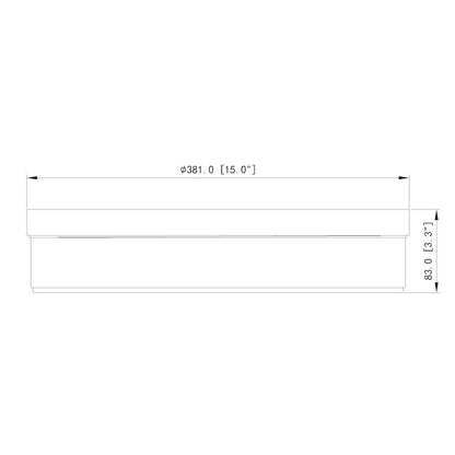 Z-Lite 1 Light Flush Mount