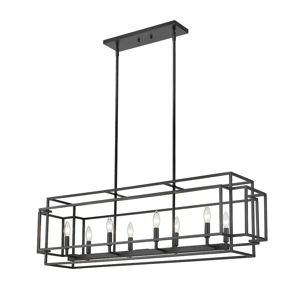 Z-Lite 8 Light Linear Chandelier