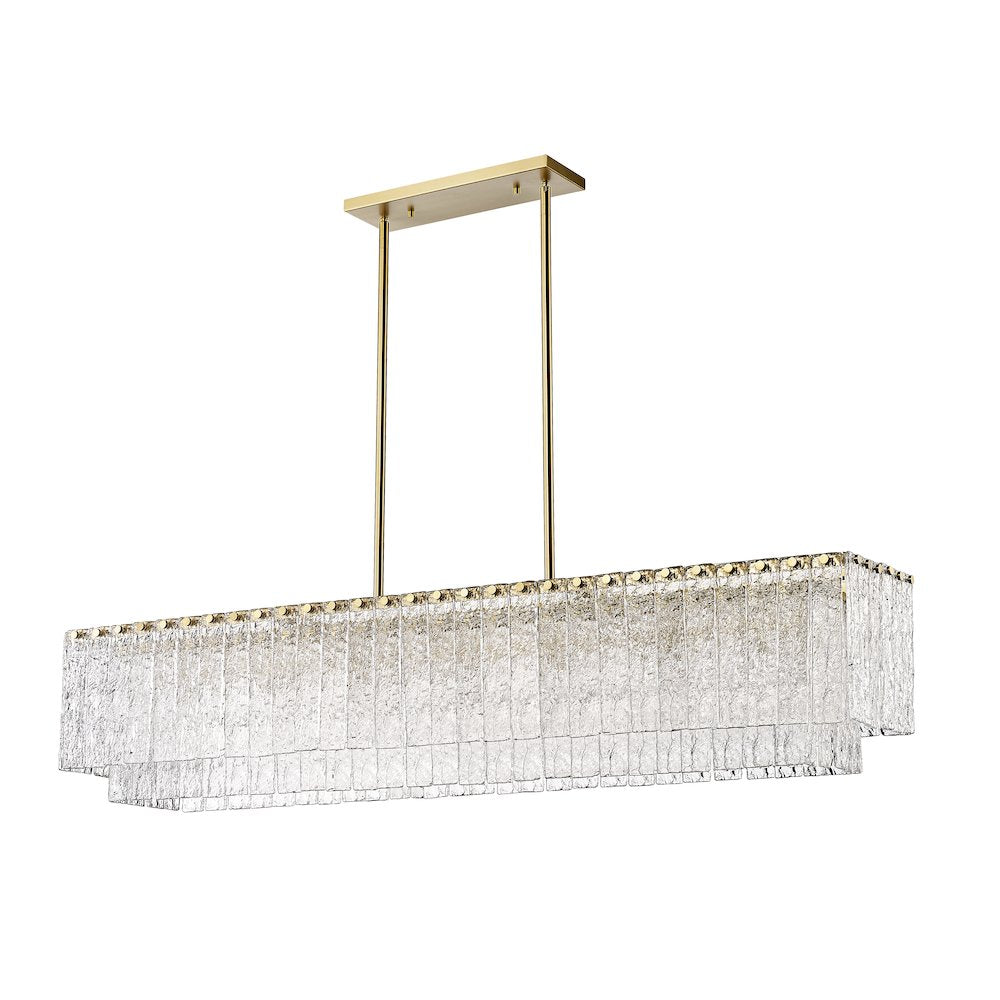 Z-Lite 7 Light Linear Chandelier