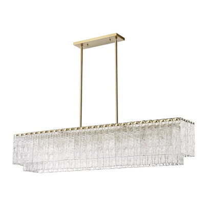 Z-Lite 7 Light Linear Chandelier