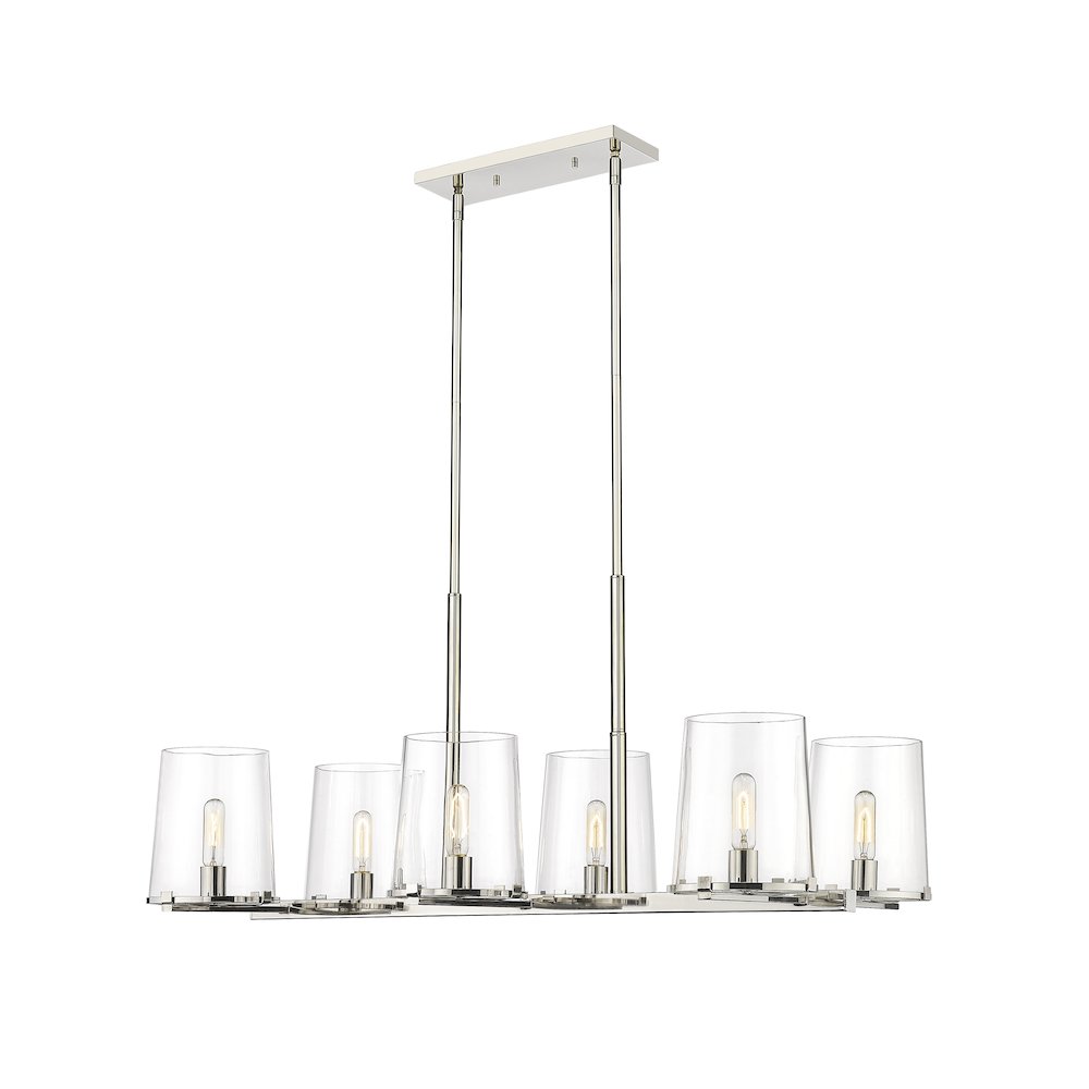 Z-Lite 6 Light Linear Chandelier