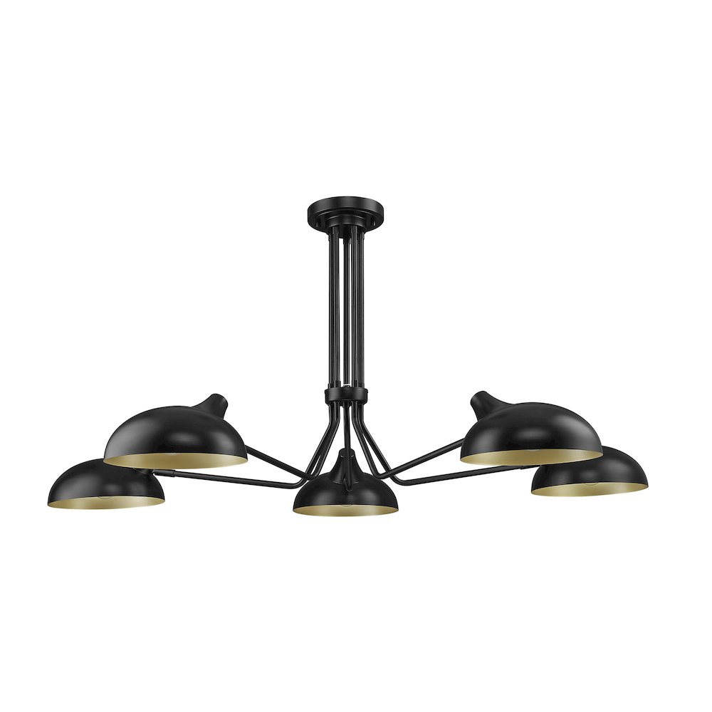 Z-Lite 5 Light Semi Flush Mount