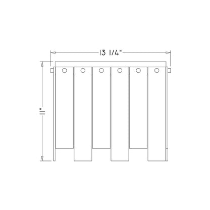 Z-Lite 4 Light Flush Mount