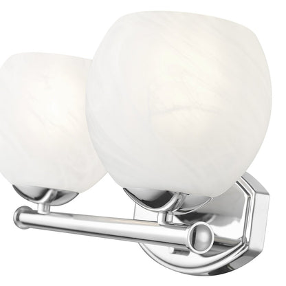Z-Lite 2 Light Vanity, Chrome