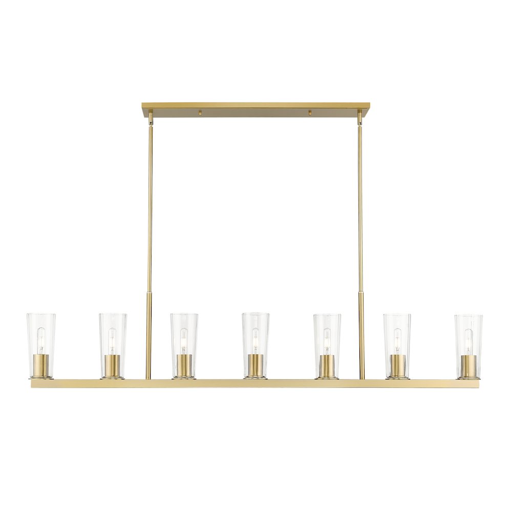 Z-Lite 7 Light Linear Chandelier