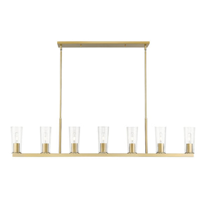 Z-Lite 7 Light Linear Chandelier