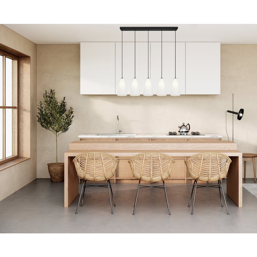Z-Lite 5 Light Linear Chandelier
