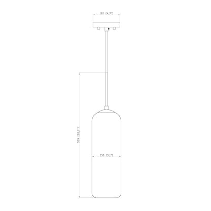 Z-Lite 1 Light Pendant