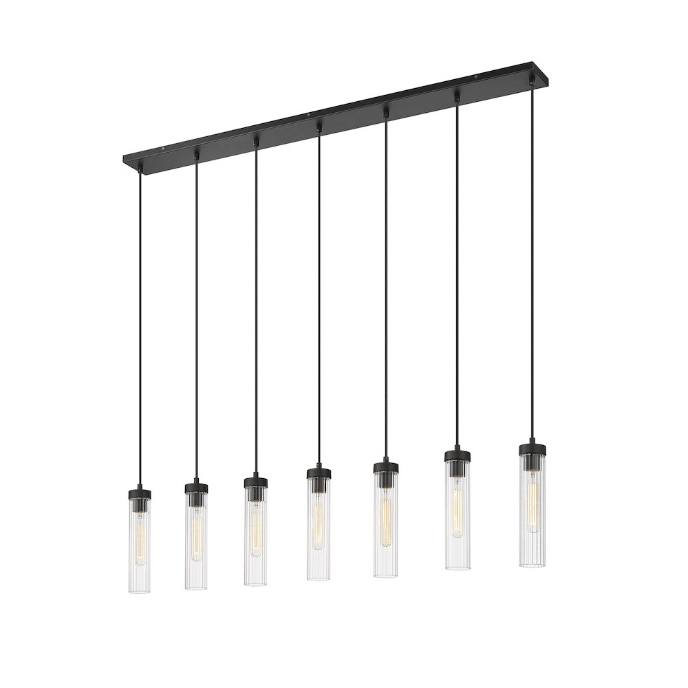 Z-Lite 7 Light Linear Chandelier