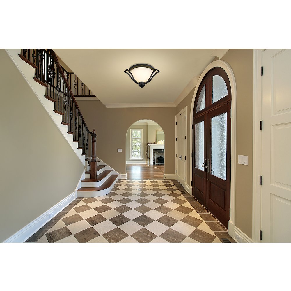 Z-Lite 3 Light Flush Mount