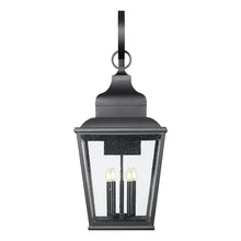 Z-Lite 5 Light Outdoor Wall Light, Sand Black