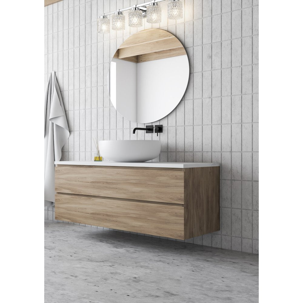 Z-Lite 5 Light Vanity, Chrome