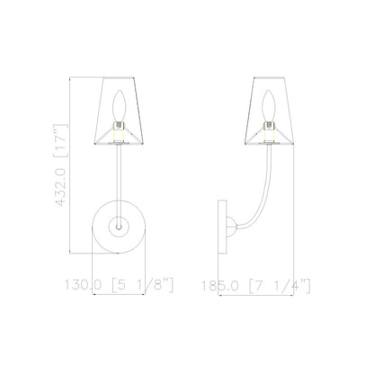 Z-Lite 1 Light Wall Sconce