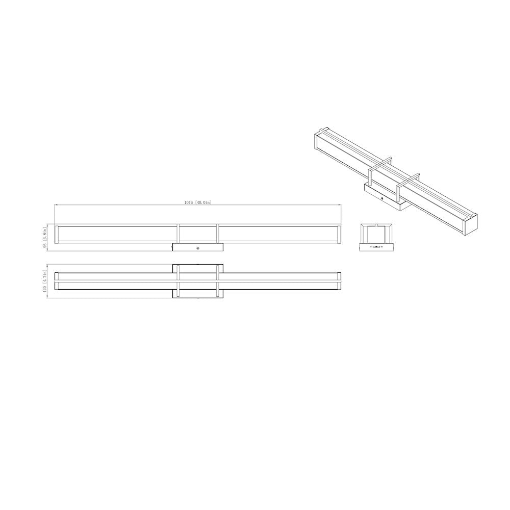 Z-Lite 1 Light Vanity