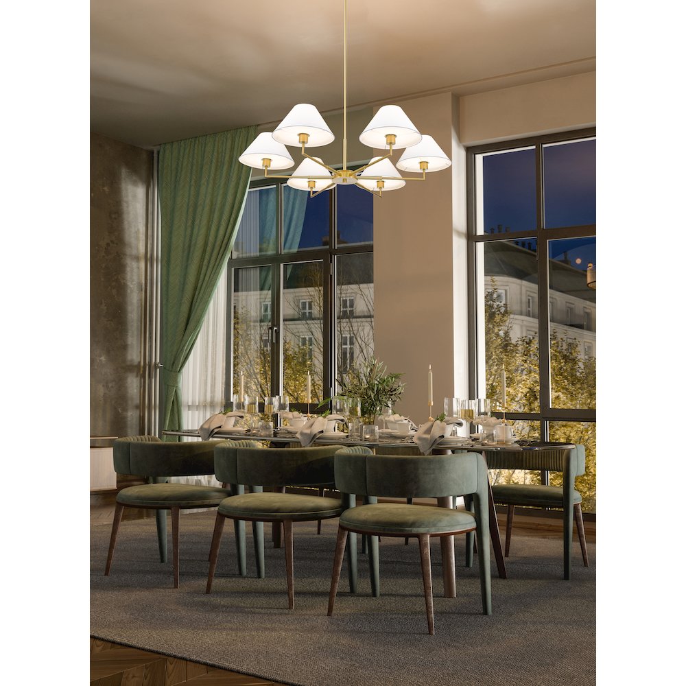 Z-Lite 6 Light Chandelier