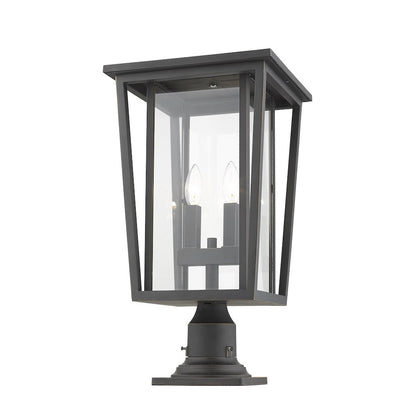 Z-Lite 2 Light Outdoor Pier Mounted Fixture