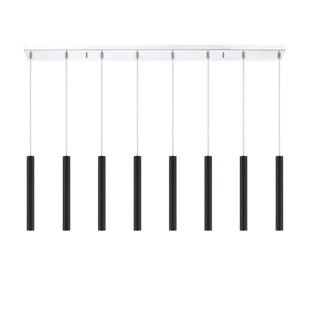 Z-Lite 8 Light Linear Chandelier