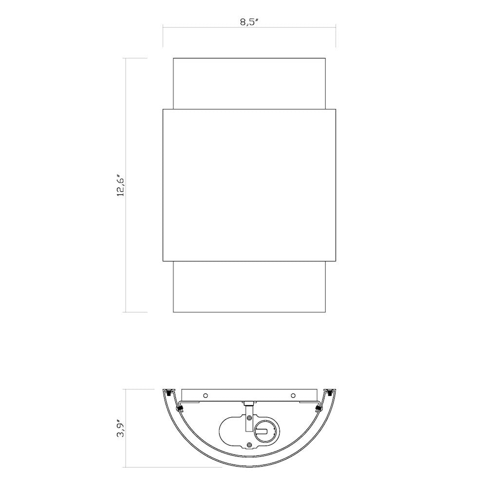 Z-Lite 2 Light Wall Sconce