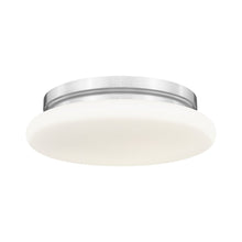 Soleil 1 Light Brushed Nickel Flush Mount