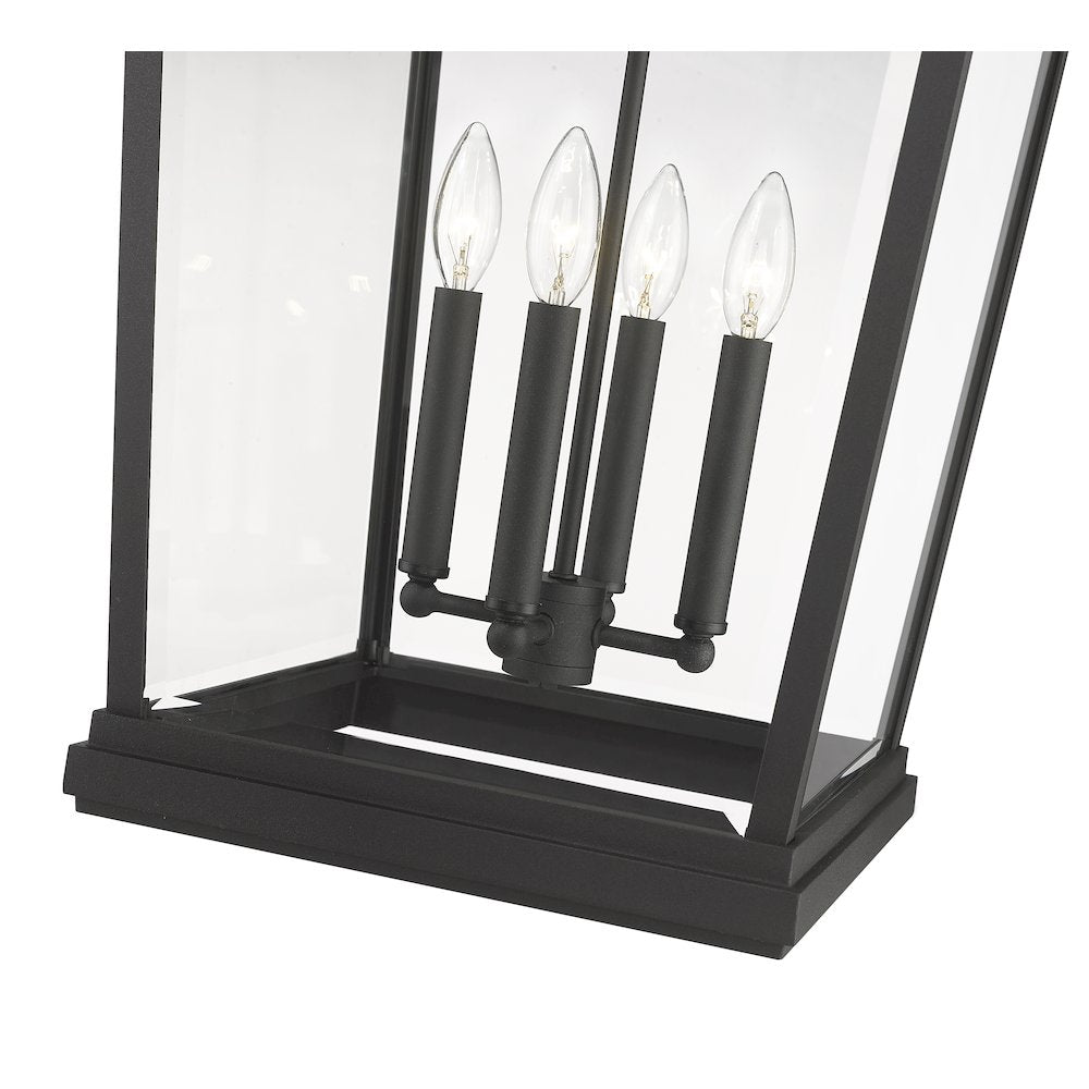 Z-Lite 4 Light Outdoor Chain Mount Ceiling Fixture