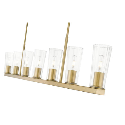 Z-Lite 7 Light Linear Chandelier