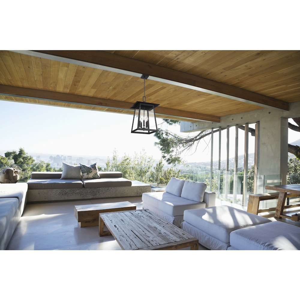 Z-Lite 5 Light Outdoor Chain Mount Ceiling Fixture