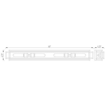 Z-Lite 4 Light Vanity
