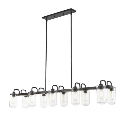 Z-Lite 10 Light Linear Chandelier